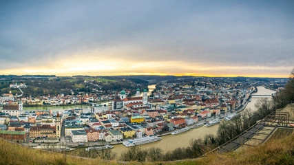 Panorama von Passau