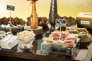 candy party table