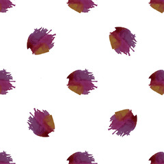 watercolor drops vector seamless pattern colorful