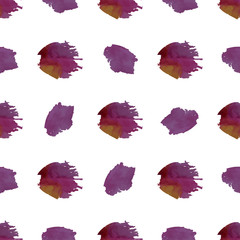 watercolor drops vector seamless pattern colorful