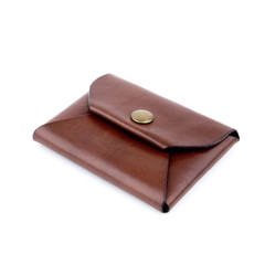 Simple brown coin purse