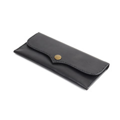 Black long women's wallet