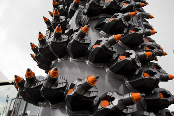 drill, drilling equipment presented at the exhibition