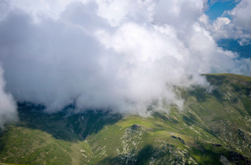 Central Balkan national park in Bulgaria, paty to Botev peak