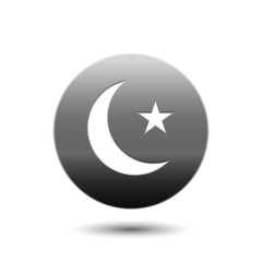 Crescent moon icon