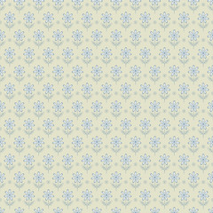 Seamless pattern with flowers