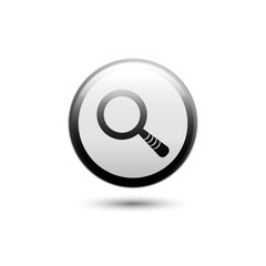 Magnifying Glass Icon. Find, search, zoom icon