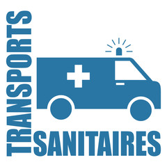 Logo transports sanitaires.