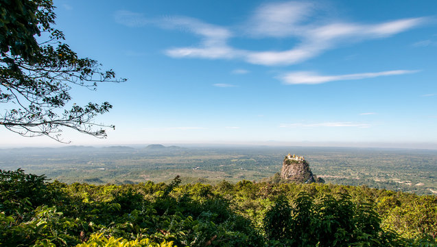 Mount Popa monastery