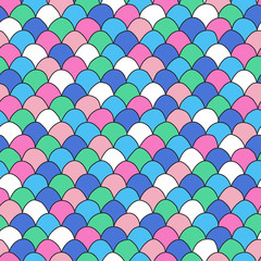 Seamless wave pattern