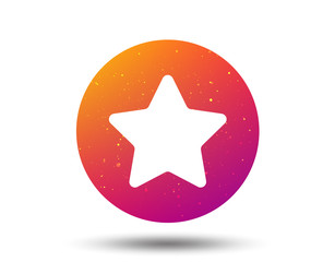 Star icon. Favorite or best sign.