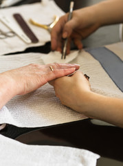 Obraz premium Professional manicure service