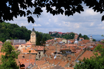 Rumunia, Transylwania - Brasov, zabytkowe centrum miasta