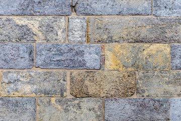 Background of stone wall texture photo