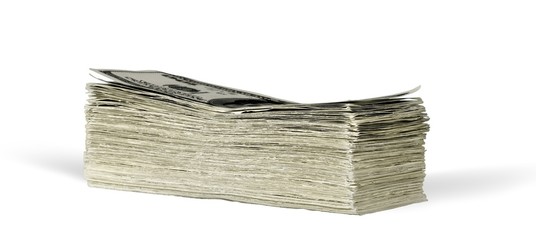Stack of Dollar Bills