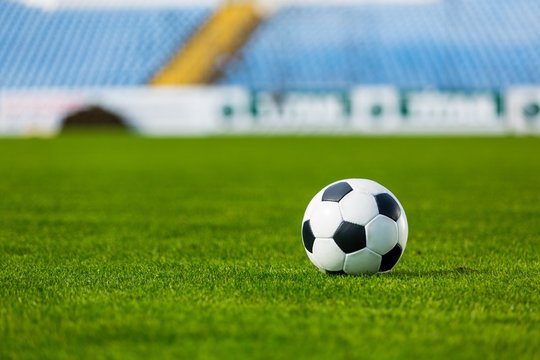 Soccer Ball on Grass