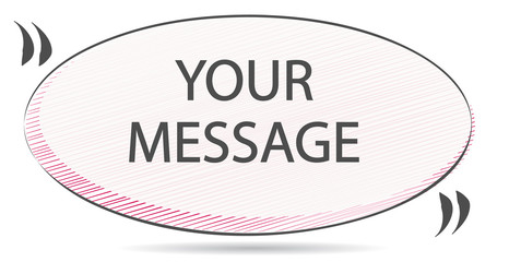 Fototapeta premium Vector quotation template in quotes. Vector banner with frame and quotes.