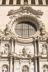 Round widow of Cathedral of Girona, Spain