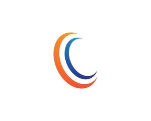 Fototapeta premium C Letter Logo Template
