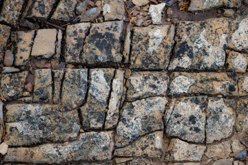 Rock face texture