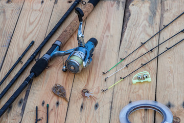 Wędka i akcesoria do drgającej szczytówki (feeder) © Piotr Szpakowski