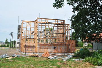 Budowa domu szkieletowego