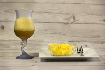 Tropical fruit pineapple from South America