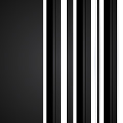 Hi-tech abstract corporate background. Black and white colors. Design template