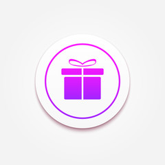 Gift box icon