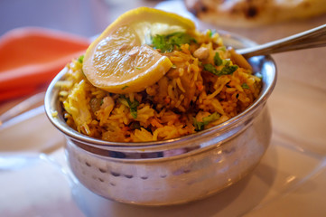 Indian Chicken Biryani Rice
