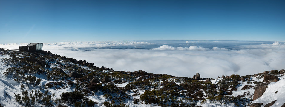 Mount Wellington, Winter View Over Hobart