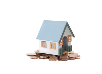 model of the house on Coin