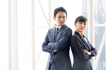 portrait of asian business team