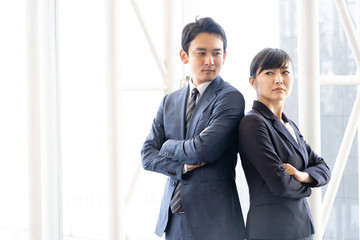 portrait of asian business team