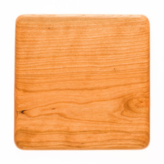 Square handmade cherry wood wooden pallet, cherry wood texture