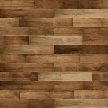 Seamless dark brown parquet texture