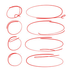 circle vector highlighter elements