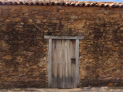 the door
