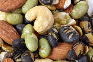 Cashew Nut Almond Green Black Soybean Baked Roasted Healthy nut bean mix