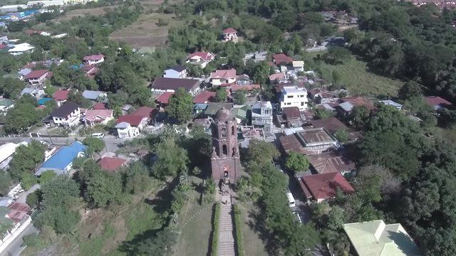 Bantay Bell Church in Vigan, Ilocos Sur. The bell tower is situated on a hill, making it the best vantage point for those who were assigned to watch over the towns of Vigan and Bantay.