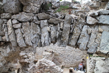 Ruins of Tematin castle, western Slovakia 