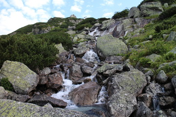 View to Mengusovska valley, High Tatras, Slovakia 