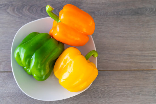 Fresh Organic Bell Peppers for Nigerian Cooking