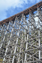 Kinsol Trestle Bridge, Vancouver Island, British Columbia