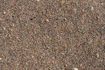 Sand in the bright sun