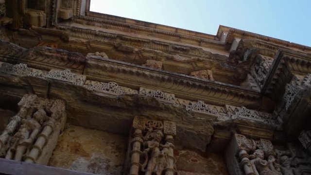 footage of world heritage rani ki vav(step well)