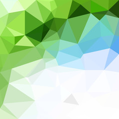 green blue background triangulation pattern, texture abstraction for web site