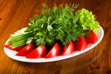 Vegetables snack