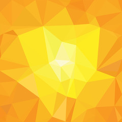 yellow sun background triangulation abstraction