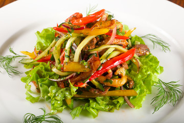 Beef salad